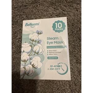 Brand New in Package Behoomi Steam Eye Masks Unscented 10 pack